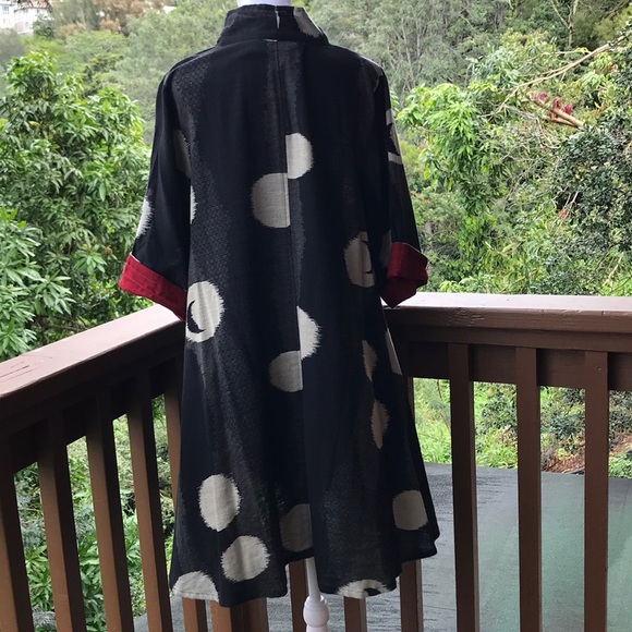 Mao Mam Roll Collar Short Jacket - Picture 2 of 6